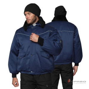 Куртка мужская утеплённая «Механик» тёмно-синяя. Артикул: Кур004. Цена от 1 330 р. в г. Уфа