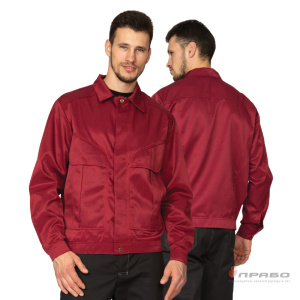Куртка мужская «Апрель» бордовая. Артикул: Кур039. Цена от 438 р. в г. Уфа