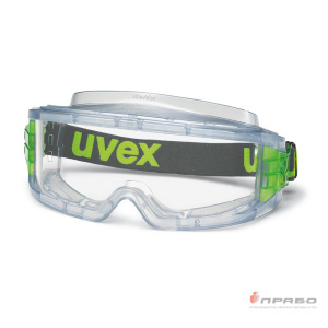 Очки защитные закрытые с непрямой вентиляцией с прозрачной линзой из ацетата СА UVEX Ультравижн 9301714. Артикул: 10189. Цена от 1 810 р.
